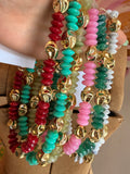 Cosmic Candy Acrylic Necklace by Jennifer Thames Originals