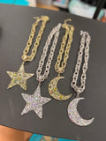 Celestial Spark Pendant Necklace