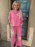 Cotton Candy Bloom Lounge Set