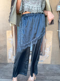 Midnight Lace Drape Pants