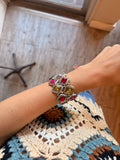 Candy Bright Crystal Stretch Bracelet