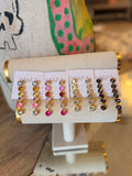WAFA Medium Crystal Cascade Drop Earrings