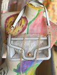 Nina Clear Shoulder Bag - Silver