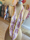Sun-Kissed Lilac Leopard Twilly Scarf