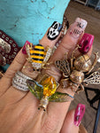 Bee & Bug Stretch Rings