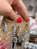 Diamond Darling CZ Hoops