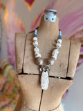 Bohemian Cat Totem Necklace by A Rare Bird