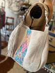 Jaylin Tribal Saddle Bag w/ Large Tassel