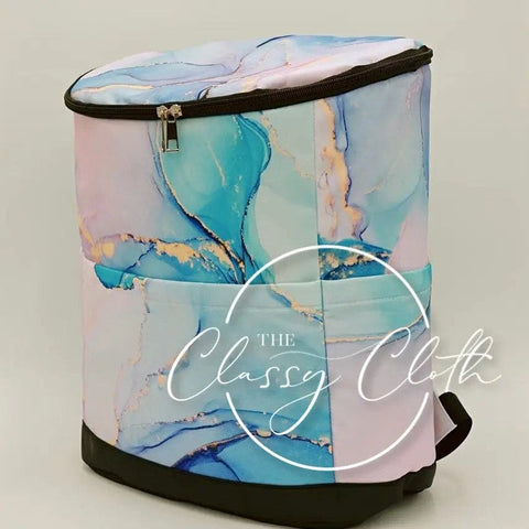 Backpack cooler - Watercolor Whimsey