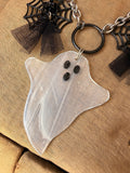 Haunted Glass Ghost Necklace by Gypsy South