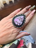 Desert Rose Rhodonite Ring