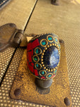 Jennifer Thames Gemstone + Sodalite Ring (Size 9)
