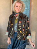 Wildflower Flight Velvet Jacket