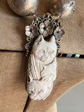 Bohemian Cat Totem Necklace by A Rare Bird