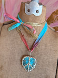 Peace of My Heart Turquoise Necklace