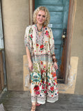 Bohemian Garden Maxi Dress