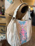 Jaylin Tribal Saddle Bag w/ Large Tassel