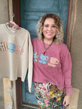 Poetry Tea Party Pullover