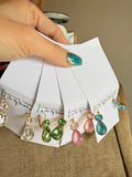 Starlight Spark Huggie Earrings by Jennifer Thames Originals