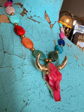 “Raspberry Rodeo Necklace” by Jennifer Thames Originals