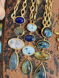 “Sacred Stone Statement Necklace” by Jennifer Thames Originals