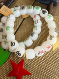 Lucky Mahjong Stretch Bracelets