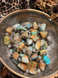 Turquoise Treasure Stretch Bracelet by A Rare Bird