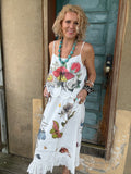 Butterfly Garden Midi Dress