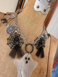 Haunted Glass Ghost Necklace by Gypsy South