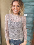 Seeing Stars Mesh Top