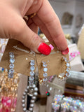 Diamond Darling CZ Hoops