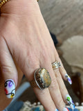 Crazy Lace Agate Ring