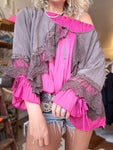 Jaded Gypsy Alluring Romance Jacket - Chocolate