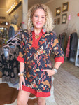 Imperial Garden Shift Dress
