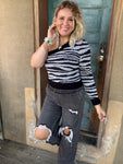 Safari Nights One-Arm Sweater