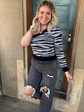 Safari Nights One-Arm Sweater
