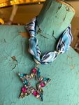 Celestial Glow Necklace - Blue