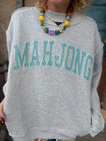 MAHJONG Sweatshirt - Grey