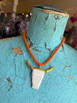 Western Spirit Cord Necklace – Orange