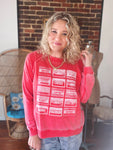 Casette Tape Burnout Pullover