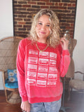 Casette Tape Burnout Pullover