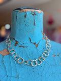 Champagne Circle Chain Necklace – by Jennifer Thames Originals