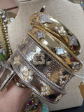 Clover Hinge Cuff - 4 Styles