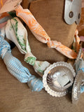 Silver Concho Twilly Necklace by Jennifer Thames Originals