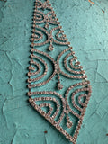 Disco Drape Neck Tie Necklace