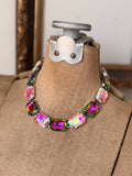 Fire & Ice Emerald Cut Necklace - Gold or Silver