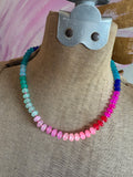 Candy Bead Necklace - Choice of Color