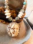 A Rare Bird Sun Moon Necklace