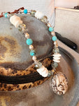A Rare Bird Sun Moon Necklace