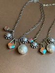 Pearl Dallas Alice Charm Necklace